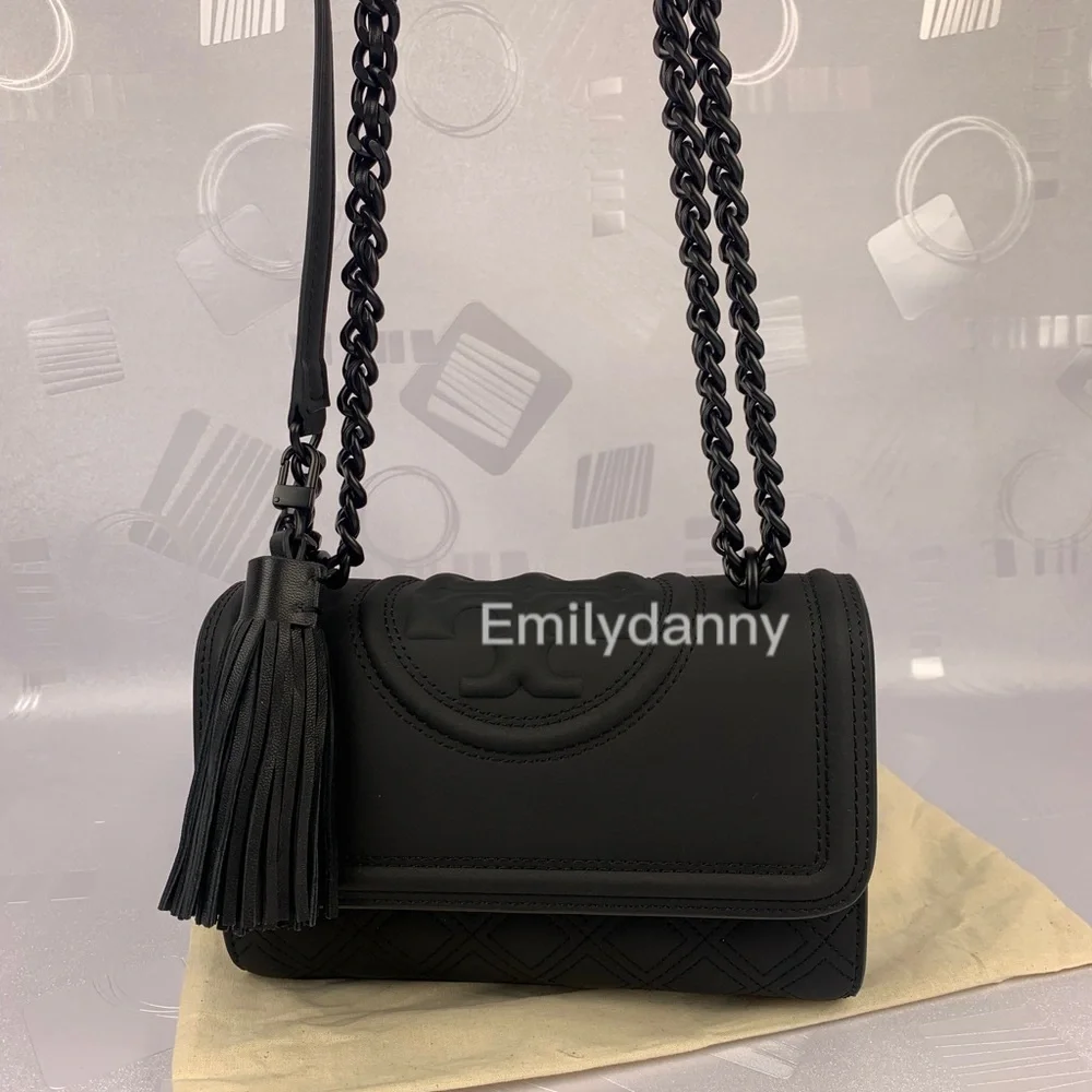 Tory Burch SMALL FLEMING MATTE CONVERTIBLE SHOULDER BAG - Picture 1 of 15